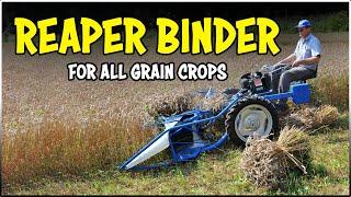 BCS Reaper Binder Machine | Ultimate Harvesting Tool for Wheat, Paddy, Oats, Barley, and Fodder