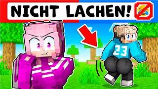 VERSUCHE nicht ZU LACHEN!  in Minecraft!