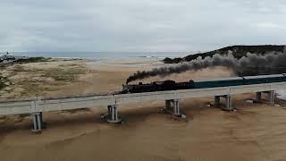 Locomotive - Steam Train ride from Hartenbos to Great Brak River