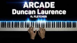 Duncan Laurence - Arcade ft. FLETCHER | Piano cover