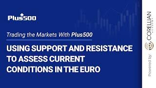 Support & Resistance to Assess Current Conditions in the Euro | Trading the Markets with Plus500