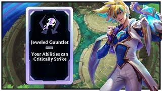 One Shot Jeweled Gauntlet Crit Ezreal | 1st With Every Champ A-Z