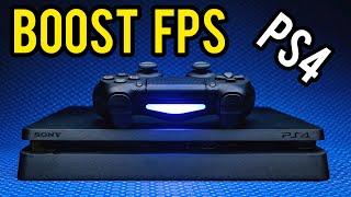 How to boost fps on ps4 with 4 steps and Fix all lag in games