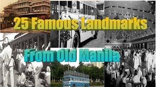 25 Photos Of Famous Landmarks From Old Manila