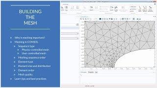 How to Build a Mesh in COMSOL Multiphysics®