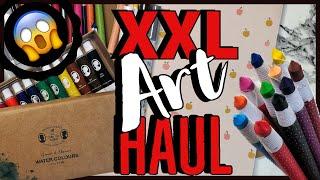 XXL ART SUPPLIES HAUL & REVIEW - Søstrene Grene | Günstige MARKER, Aquarelle und Buntstifte testen!