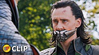 Avengers Capture Loki - Ending Scene | The Avengers (2012) Movie Clip HD 4K