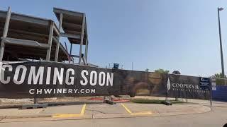 Cooper Hawk's Winery and Restaurant Greenway Station Middleton WI (Jul 2023 construction site visit)