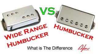 Wide Range Humbucker VS PAF Humbucker