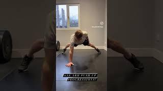 One Arm Push Up Progressions. #calisthenics #onearmpushups #progressive #fitness