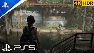 "The Last of Us Part II Remastered" [ running from the zombies- Dina's pregnancy discovery ] (ps5)