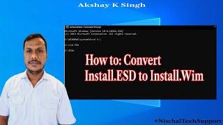 How to Convert ESD to Wim