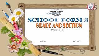 FREE LAYOUT || FRONT PAGE FOR DEPED SCHOOL FORMS || DOWNLOADABLE AND EDITABLE