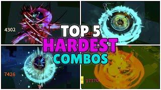 Top 5 *New* Hardest OneShot Combos | Blox Fruits Update 20