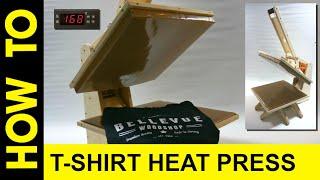 Homemade T-shirt Heat Press