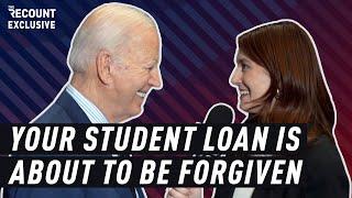 Exclusive: President Biden Talks New Student Loan Forgiveness Plan & Making College Affordable