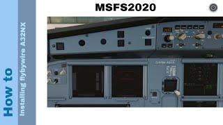 Flight Simulator 2020 - How to - Installing flybywire A32NX