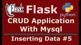 5 Python Flask CRUD Application Inserting Data In Mysql Database