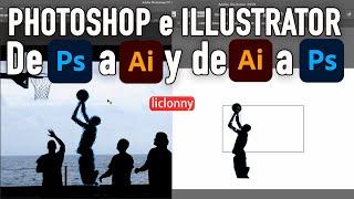 Photoshop e Illustrator. Exportar para Photoshop en Illustrator e Illustrator en Photoshop. liclonny