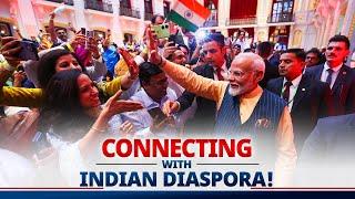 PM Modi meets Indian diaspora in Vienna