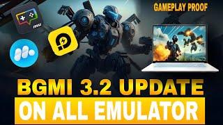 How To Play BGMI On Emulator After 3.2 Update| Gameplay Proof