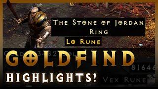 Goldfind Barbarian Drop Highlights! | Diablo 2: Resurrected (D2R)