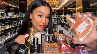 ASMR Luxury Perfume Shop Role-play with Perfume Bottle Tapping  ASMR Fragrance Collection