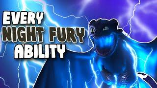 EVERY  NIGHT FURY Ability Explained | How To Train Your Dragon