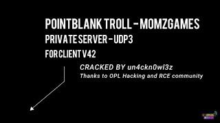 Point Blank Private Server v42 [UDP3] By MoMzGames Cracked & Bypass!