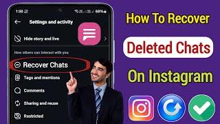 How To Recover Deleted Chats On Instagram 2025 | Recover deleted messages on Instagram