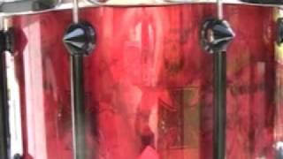 My OUTRAGEOUS  Must see DMR  Snare Drum with SKULLS & CROSSES