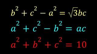 A Beautiful System of Equations