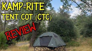 Kamp-Rite Compact Tent Cot (CTC) Double budget gear review