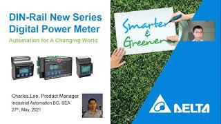 Delta Digital Power Meter - DIN-Rail Type