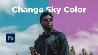 2 Ways to Change Sky Color in Photoshop — Graphic Designing & Photography Tutorial for Beginners