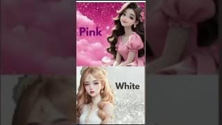 Pink vs white////#viralvideo #shortsvideo #trendingshorts #short