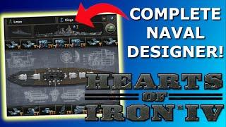 Everything you need to know about the Naval Designer in Hearts of Iron IV!