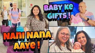 Nani Nana Ki Pehli Mulaqat!  Baby Ke Liye Gifts, Family Lunch & Room Ka Setup!  | Daily Vlog 30