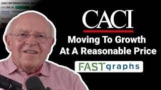 CACI Moving To Growth At A Reasonable Price | FAST Graphs