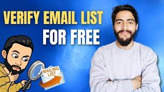 How to Verify your Email List For Free | Email Verification