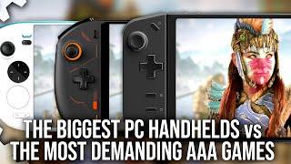 Handheld PC Triple-A Gaming: Lenovo Legion Go vs OneXPlayer 2 Pro vs AyaNeo Kun vs Asus ROG Ally