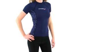 O'Neill Girls' Prairie S/S Rashguard | SwimOutlet.com