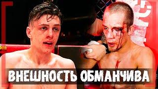 УБИЙСТВЕННЫЕ ЛОКТИ в 23 ГОДА - Сергей Денисов - Кровавый БОЙ на Fight Nights