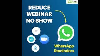 WhatsApp Integration with Zoom & LiveStorm Webinar