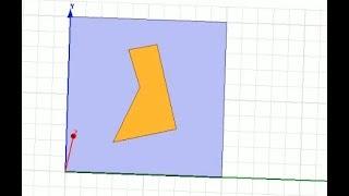 How to make an patch antenna with an arbitrary shape using Ansys HFSS