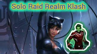 SOLO RAID REALM KLASH | HEROIC 7 | BOSS CATWOMAN | INJUSTICE 2 MOBILE