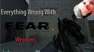 Everything Wrong With FEAR: First Encounter Assault Recon's Weapons