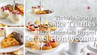 Afternoon Tea Sweet Treats with Chef Shane Smith | Victoria Cake Truffles | Fennel Honeycomb