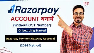 Create Razorpay Account Without GST In 2024 | Razorpay Account Kaise Banaye | Lokesh Gocher