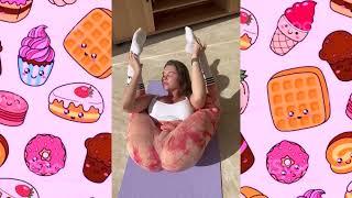 Yoga girl flexibility and stretching ‍️#24 TikTok bigbank challenge #tiktok #bigbankchallenge